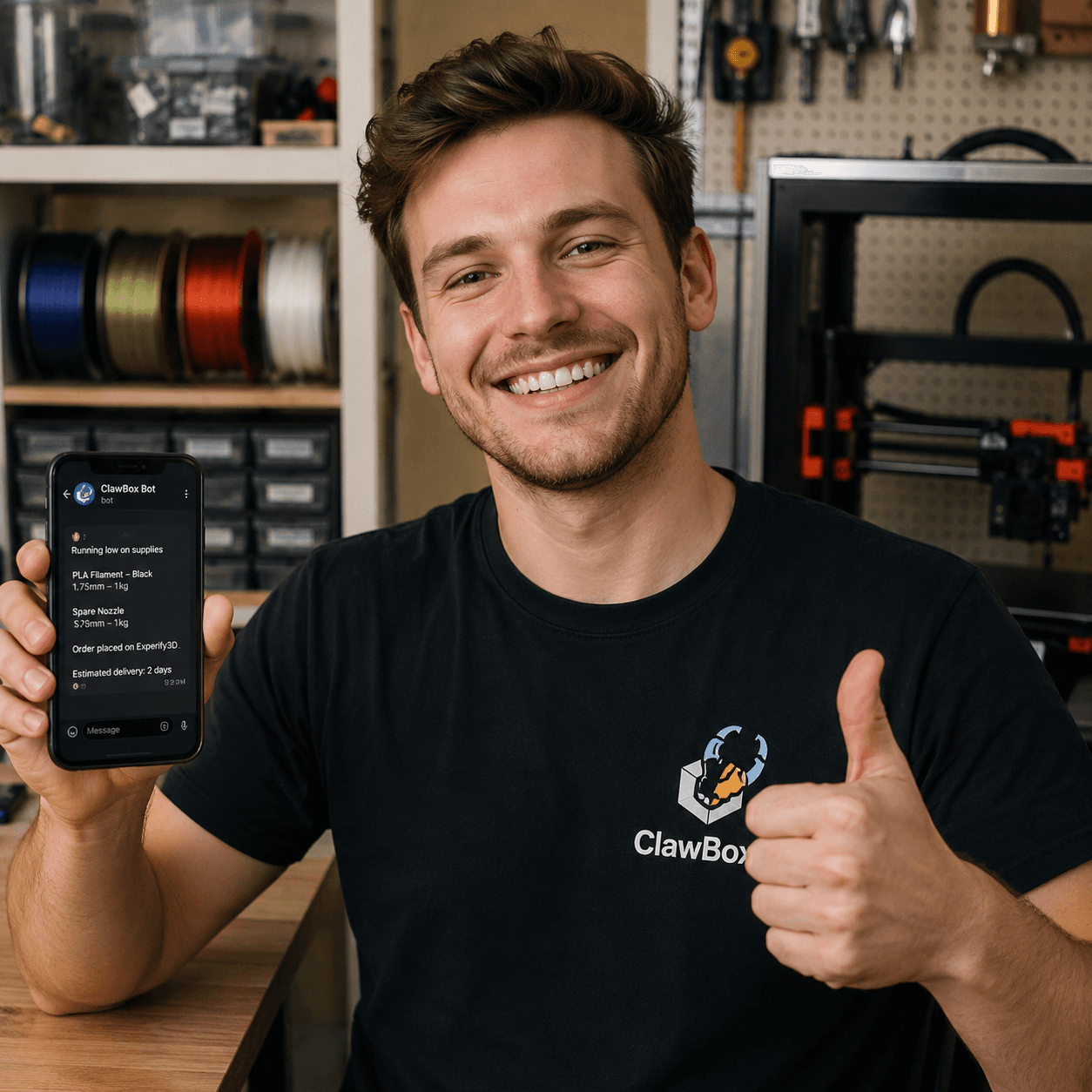 Experify3D — 3D printing automation